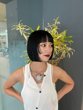 ザザ 高田馬場(ZA/ZA) ぱっつんコンパクトボブ