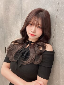 クム(kumu) 【kumu】 ロングレイヤー/顔周りカット/栄/名古屋