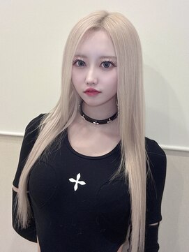 エン 栄店(enne) ココアベージュ/クラゲヘアー/ボブレイヤー/小顔/黒髪/栄