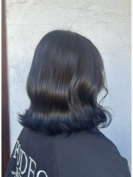 ムエール(mouair) 裾カラー(1ブリーチ)