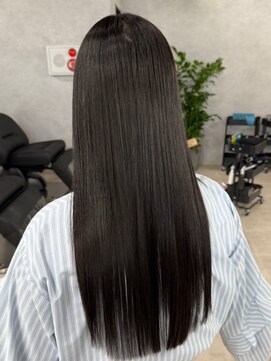 ハーシーバイアポロ 相模大野(HERSHE by apollo) x髪質改善/ホワイトグレージュ/レイヤーカット/チェリーブラウン