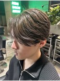 チョコレートブラウンセンターパート