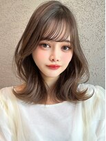 ロンド アンブル 四条烏丸(Lond ambre) 平野実花/ミディアム/オリーブ/透明感/顔まわり/くびれ