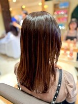 ヘアリゾート粋 ティガ 池袋店(tiga)&nbsp;艶髪ブラウン/透明感/レイヤーカット/髪質改善