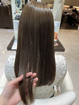 アメイジングヘアー 美沢店(AMAZING HAIR) ブリーチなしダブルカラー/シアーベージュ