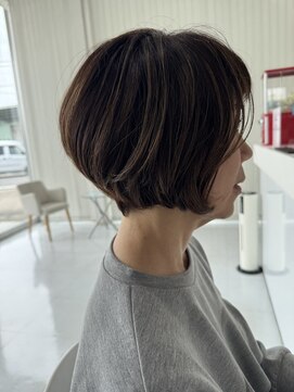 ユウヘアー 滝ノ水店(U Hair) 骨格補正ショートボブ