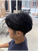 毛流れメンズスタイル