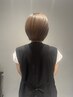 人気NO .1★大人女性のためのご褒美カラー＋カット＋TR＋頭浸浴スパ