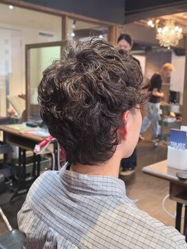 エイチエムヘアーホーム 池袋2号店(H M hair home) men's/メンズ/リバースセンターパート/ニュアンスパーマ/池袋