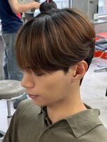 エルマーク 本山(L-MARK)&nbsp;マッシュ/ヘアカラー/ナチュラルカラー/ツーブロック/メンズ