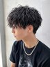 【平日限定】トレンド◎フェザーパーマorツイストスパイラル+カット+眉カット