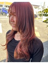 セットアップ 岡山北長瀬店(SET-UP) イメチェン ロングレイヤー/ハッシュカット