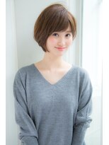 アンアミ オモテサンドウ(Un ami omotesando)&nbsp;【Un ami】モード・ミルクティーカラー　ショート　松井