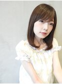 ☆オススメ☆大人可愛い小顔ストレートミディ