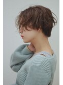 ハンサムショート/ニュアンスパーマ/メンズライク/ショートボブ