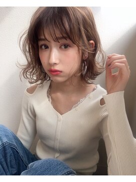 アリスバイアフロート 自由が丘(ALICe by AFLOAT) 小顔フェミニンレイヤーモテ無造作カール