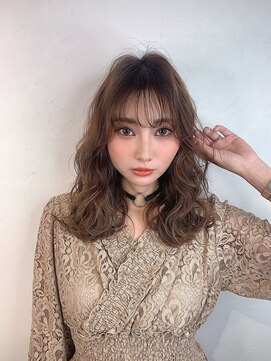 アンダーバーホワイト 大阪上本町店(_WHITE) ファンシーウェーブベージュ