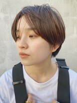 ソイ 下北沢(soi)&nbsp;束間のあるショート　ブラウンベージュ