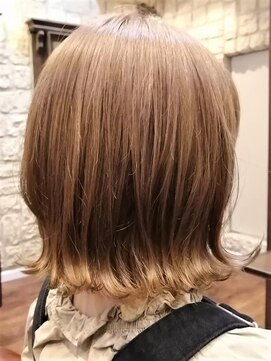 シャル 町田(shalu) 【中村】カラー　グレージュ