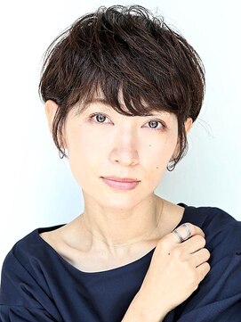 ヘアメイク フレンシア(hair make flencia) 大人綺麗なショートのパーマスタイル