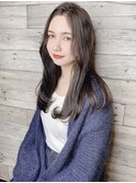 黒髪/クラゲヘアー/オリーブグレー/小顔/ココアベージュ/上尾