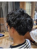 スパイラルパーマ