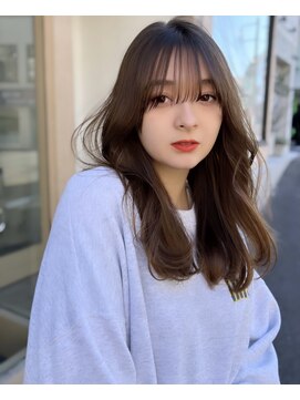 ドットハリス(.Hallis) 大人かわいい/外国人風ハイライト/小顔レイヤー/20代30代40代