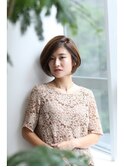 大人ショートボブ