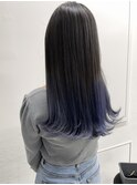 ブルーパープルグラデーションカラー