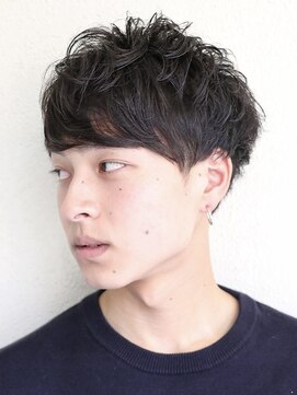 アビント バイ レシッド 武蔵小杉(abinto by rcid) やわらかニュアンスショート×フェザーマッシュ