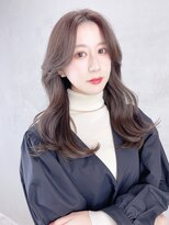 アイティー バイ アルバム 中野店(IT by ALBUM)&nbsp;大人ワンホン_チェリーブラウンフェミニンロング_9046