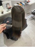髪質改善　艶髪　愛され　前髪カット　小顔　梅田