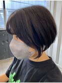 □カール#セミディ#シアーカラー#姫カット