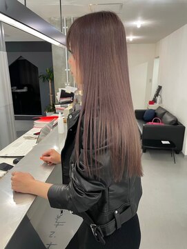 キング 梅田(K!ng) 【梅田】ミルクティーベージュ髪質改善トリートメント