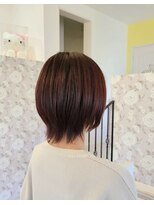 キティ(KITTY)&nbsp;ショート/毛先で遊べる長さ/レッドブラウン/赤髪