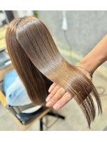 ユンク(UNC)&nbsp;髪質改善『ノフ』トリートメント お客様画像。(加工無し)