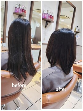 ネオリーブチノ 登戸店(Neolive cino) 【髪質改善カラー】酸熱トリートメントカラー