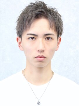 クロト 福岡本店(KUROT) ツーブロック刈り上げビジネス短髪束感黒髪アップバング