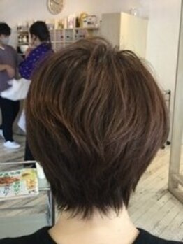 アシャ ヘアー ソリューション 神戸店(asha hair solution)の写真/染みやすい、痒くなりやすい方に◎髪や地肌への刺激やダメージの原因を取り除きカラー中の不快感もゼロへ♪