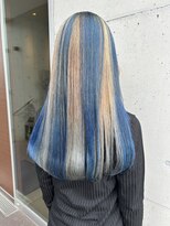 アチーブ ヘア デザイン(achieve hair design)&nbsp;デザインカラーミックスカラーハイライト韓国系ブリーチ