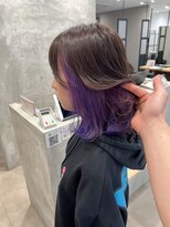 ブランシェ 名鉄小幡駅前店 インナーバイオレッドカラー【森】