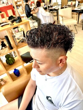 ヘア スパ ビューティー エールフォルム(HAIR SPA BEAUTY YELLFORME) かきあげ風パーマ★