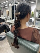 リミットバイアフィナー 大宮店(limit by Afinar) 編み下ろしスタイル/ヘアアレンジ