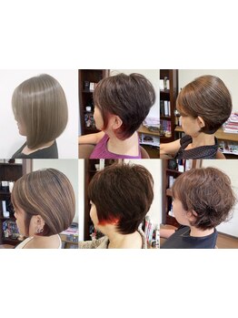 ショート・ボブならお任せ◎丁寧なカウンセリングで一人ひとりの骨格に合わせた似合わせスタイルをご提案！