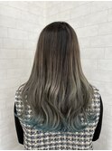 【iikanji hair】ロング×ハイコントラストグラデーション