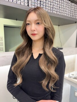 リリー(Lilley) 【lilley 稲永麻衣】エクステ+ロングヘア+ブリーチ+韓国ヘア