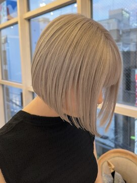 アプリバイリアン 浦和2号店(appri by Rien) ダブルカラー/ミルクティーベージュ