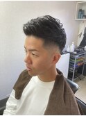 ツーブロックスキンフェード