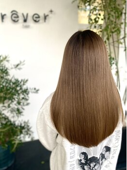 レヴェヘアプラス(rever hair)の写真/【呉駅徒歩3分】酸熱トリートメント/酵素トリート/髪質改善トリートメント多数あり＊理想の艶髪へ