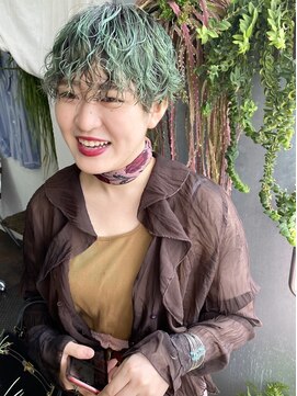 キュエ(qiie) qiie イルミナカラー/デジタルパーマ/ボブパーマ/縮毛矯正/天神